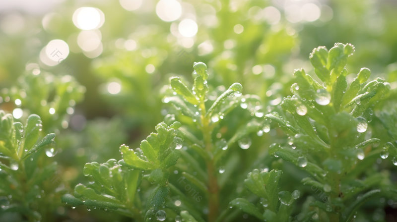 生机盎然唯美春天雨露小草,高清,摄影图,摄影图片,图片大全,摄影图免费下载